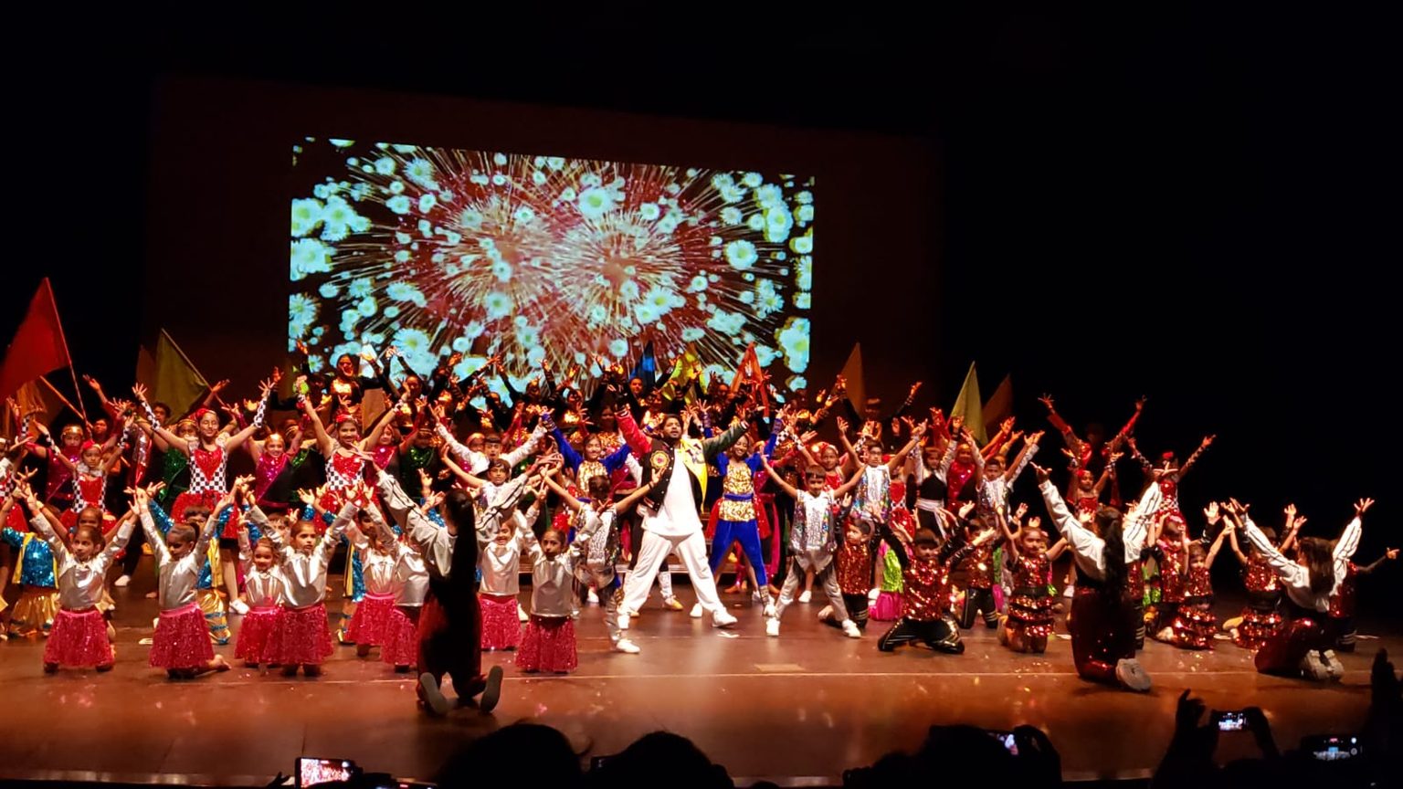TKOB students performing at a past Garba workshop