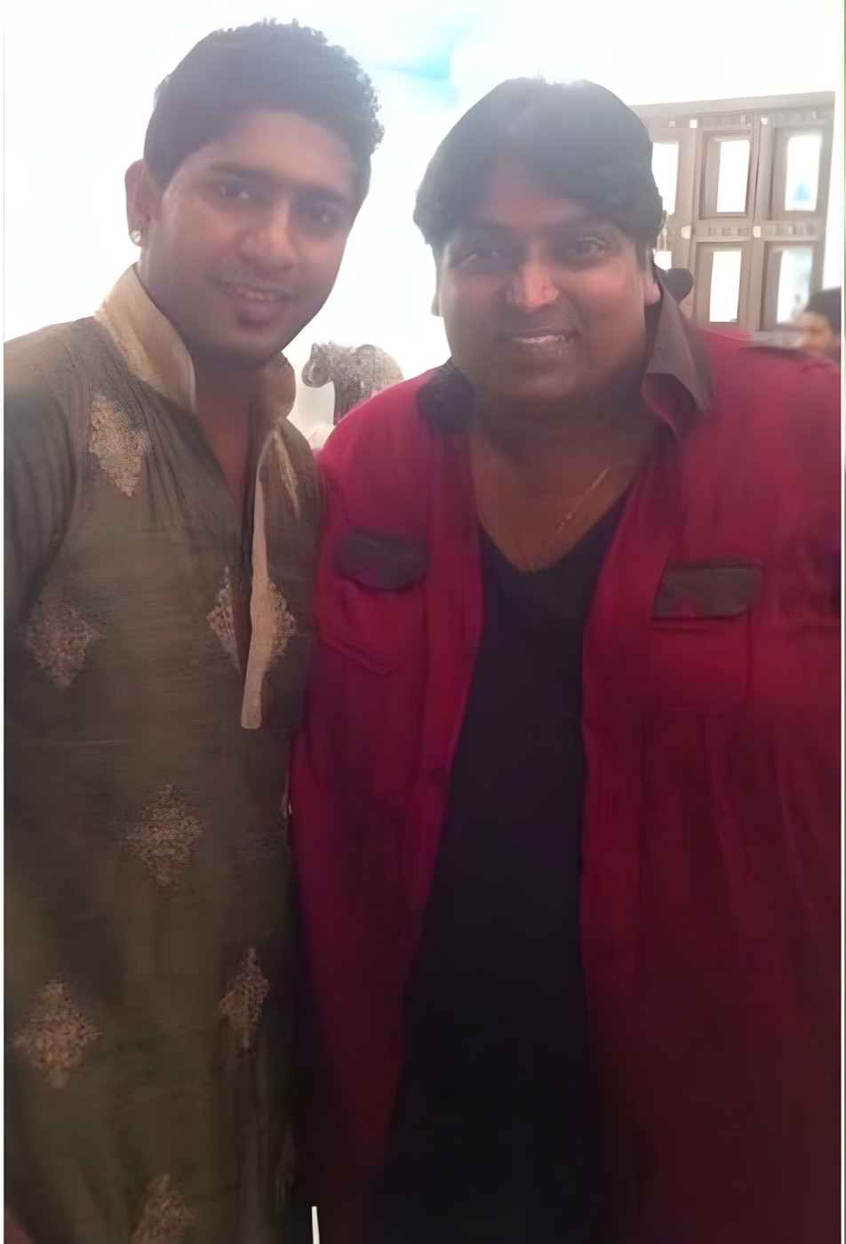 Our founder with choreographer Ganesh Acharya